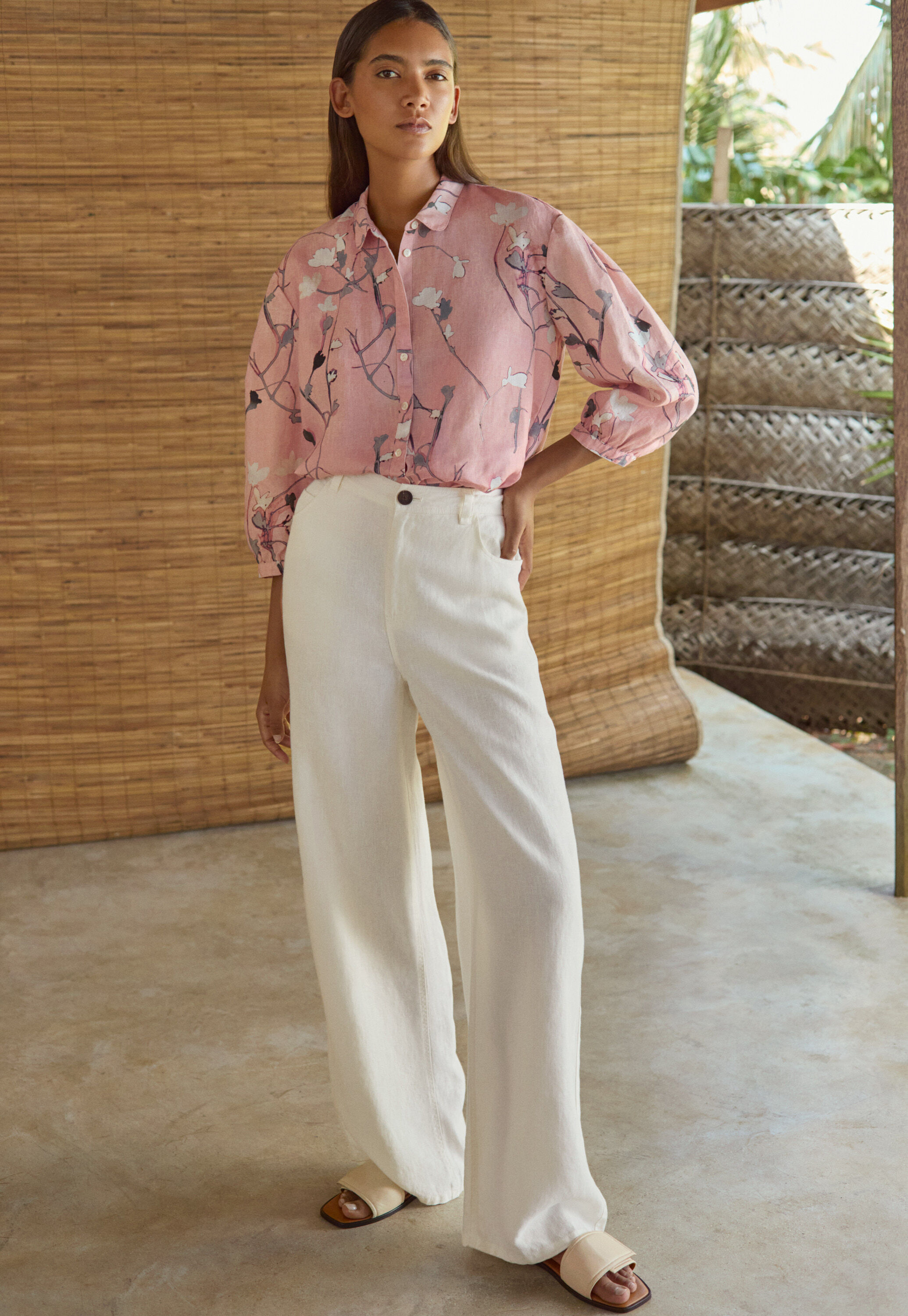 Wide-leg jeans