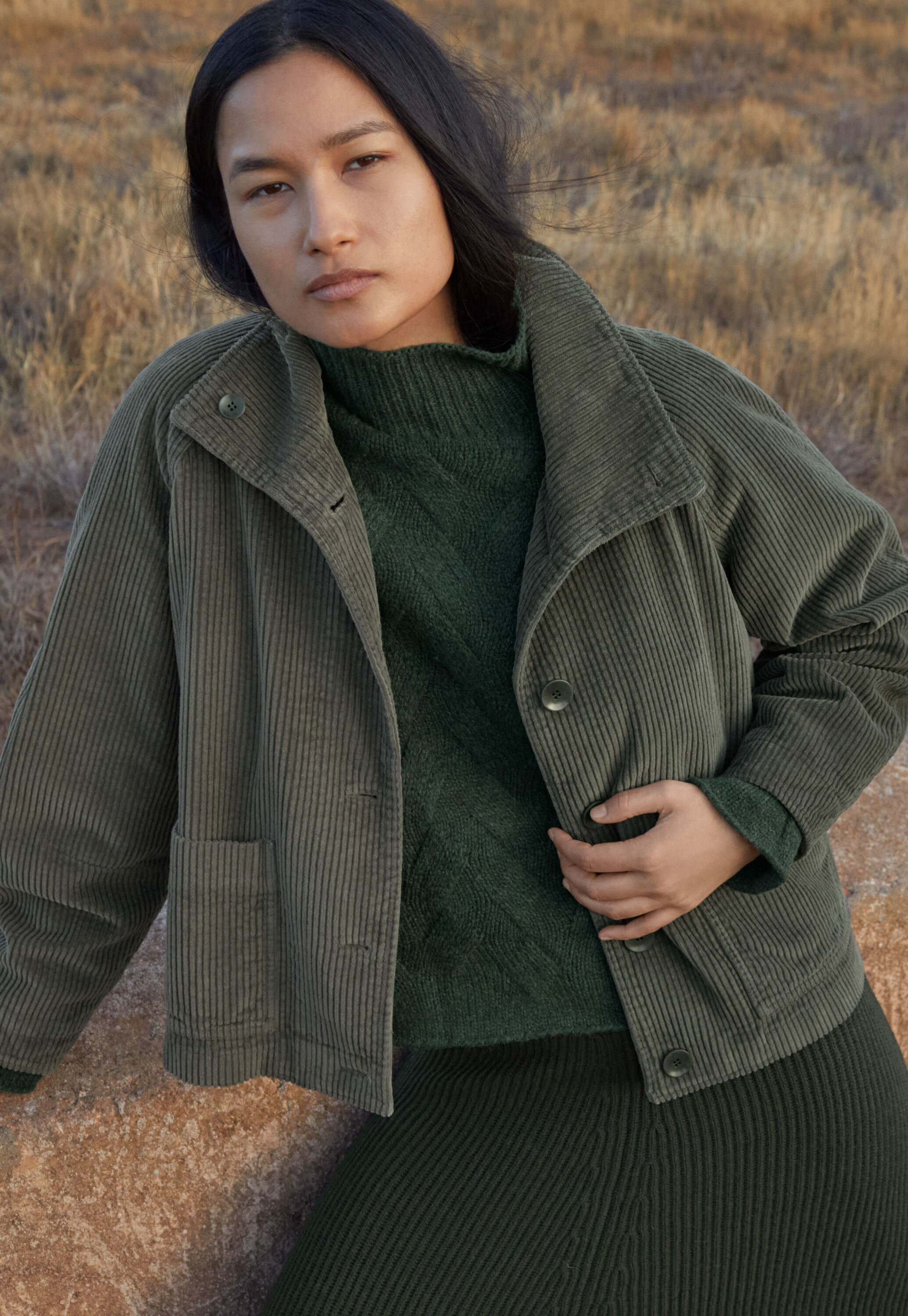 Cord jacket