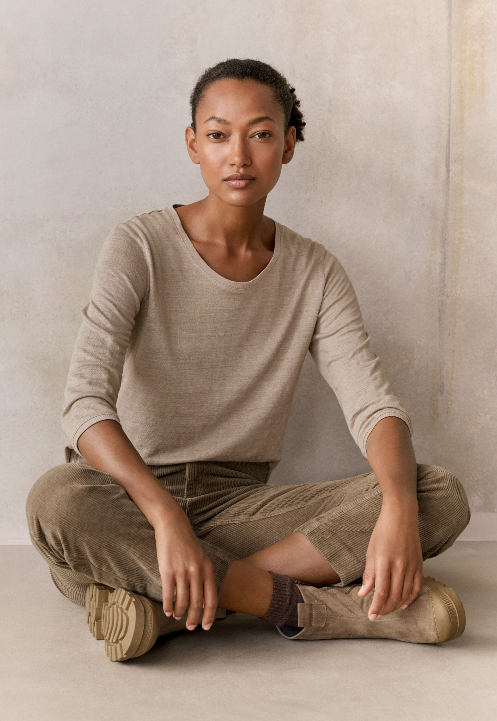 Round-neck top