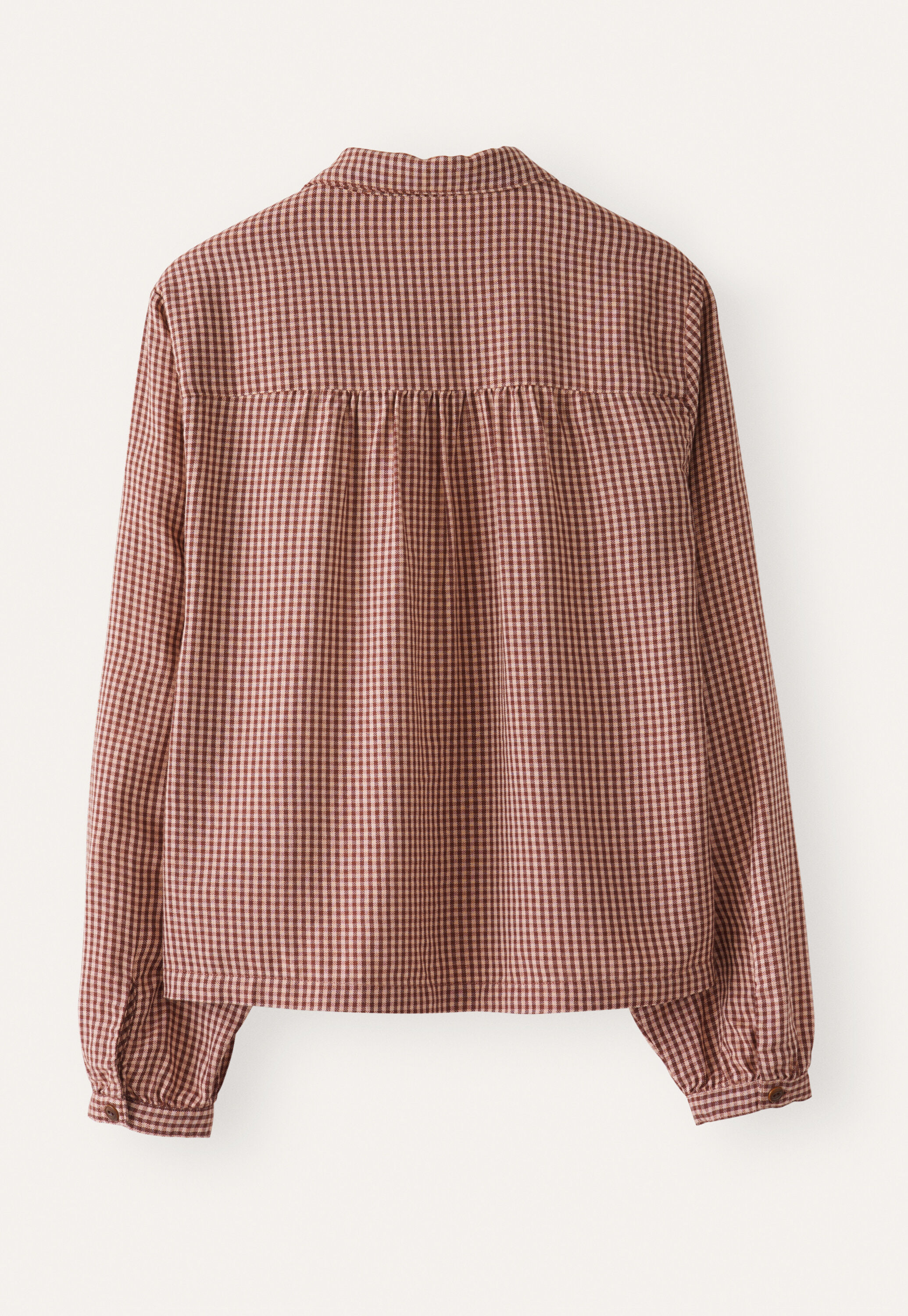 Checked blouse