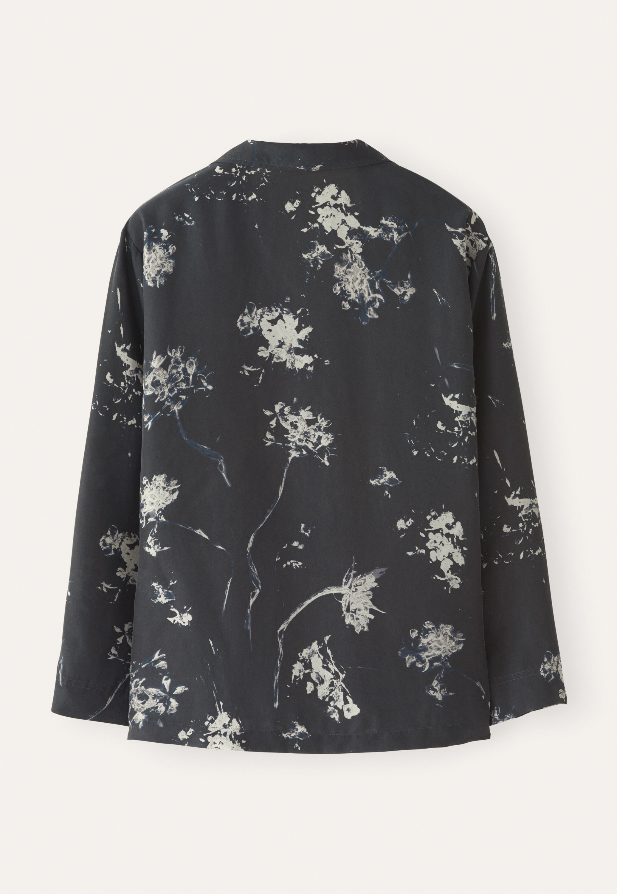 Printed silk pyjamas