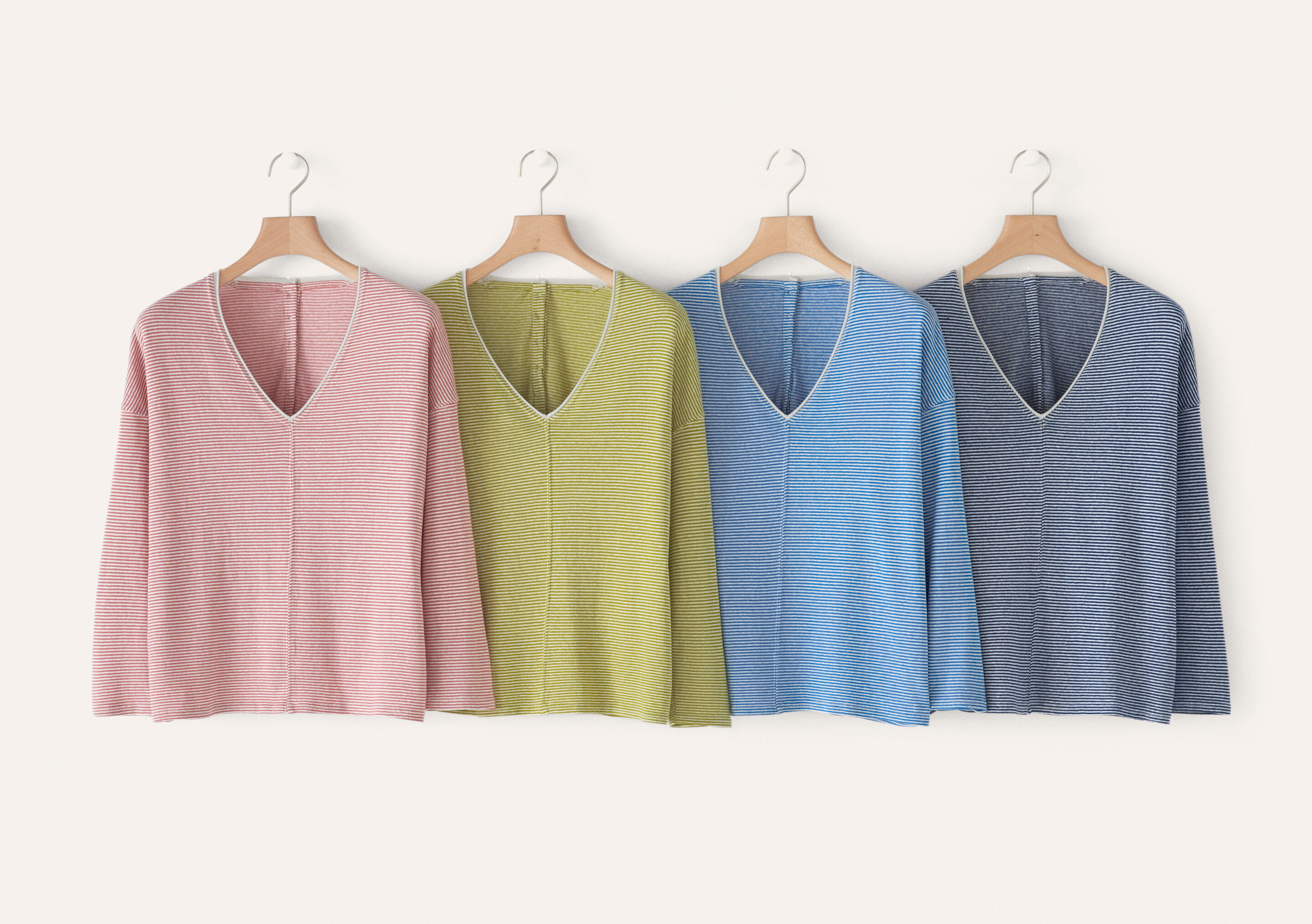 Button-shoulder top
