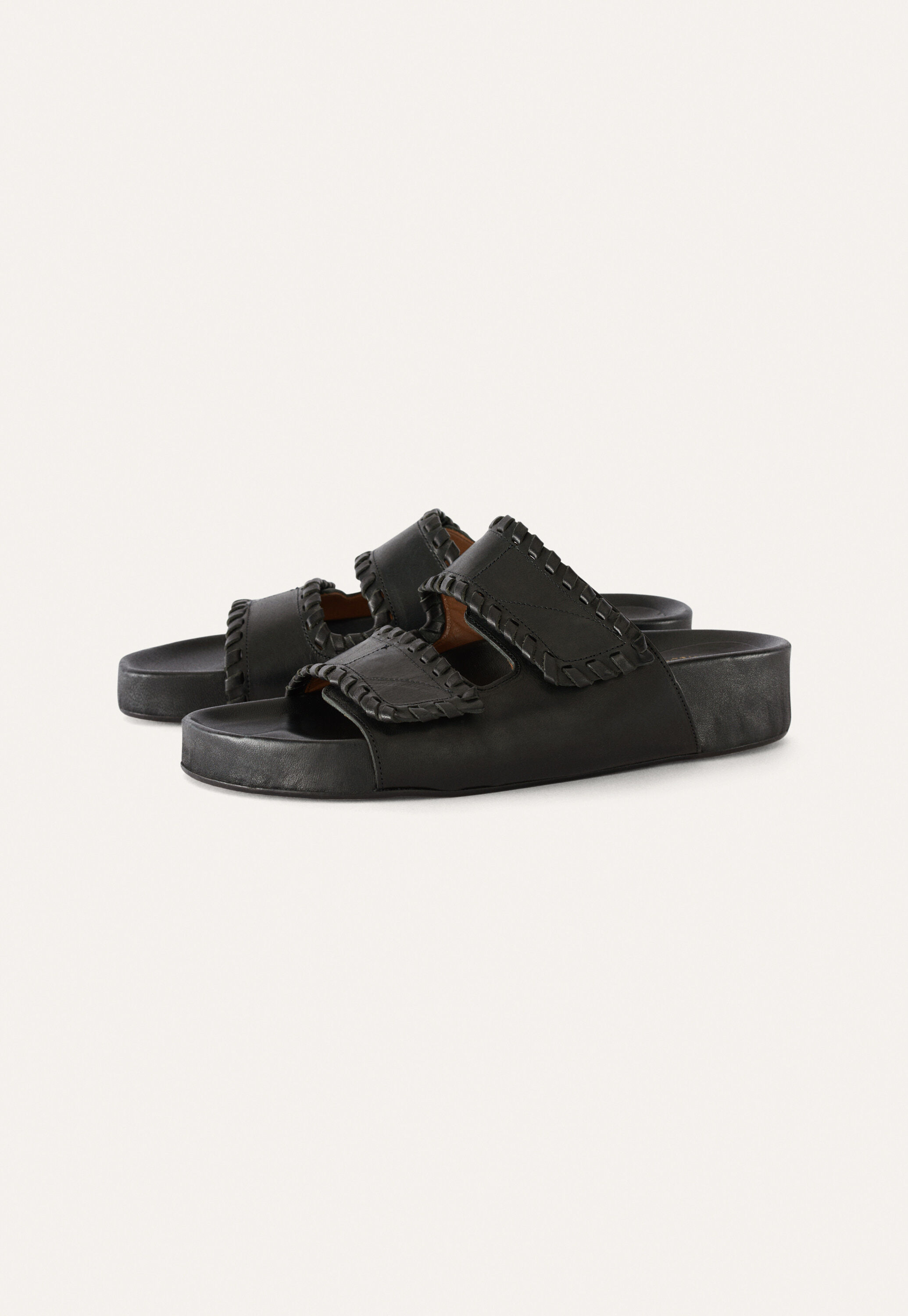 Velcro-strap sandals