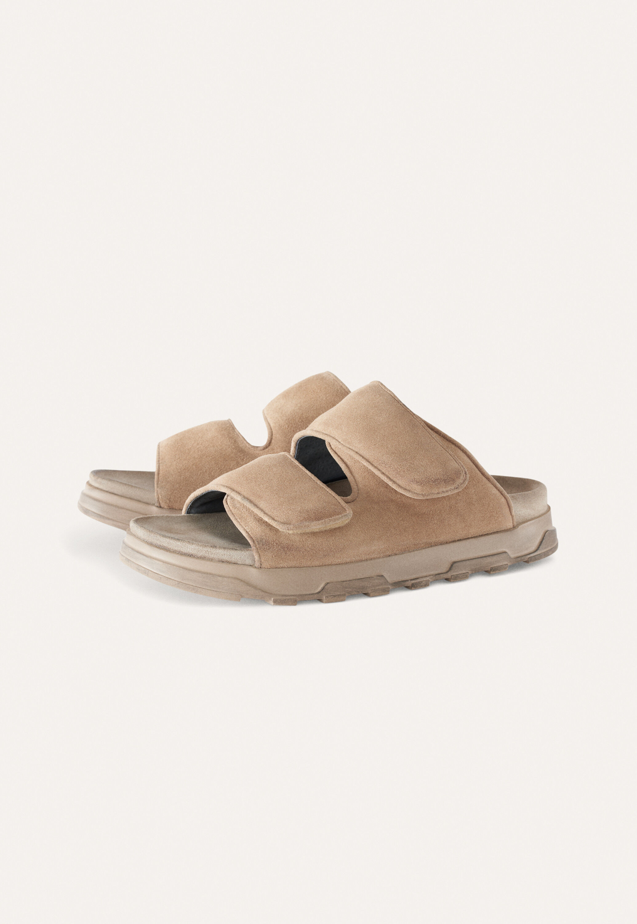 Velcro-strap sandal