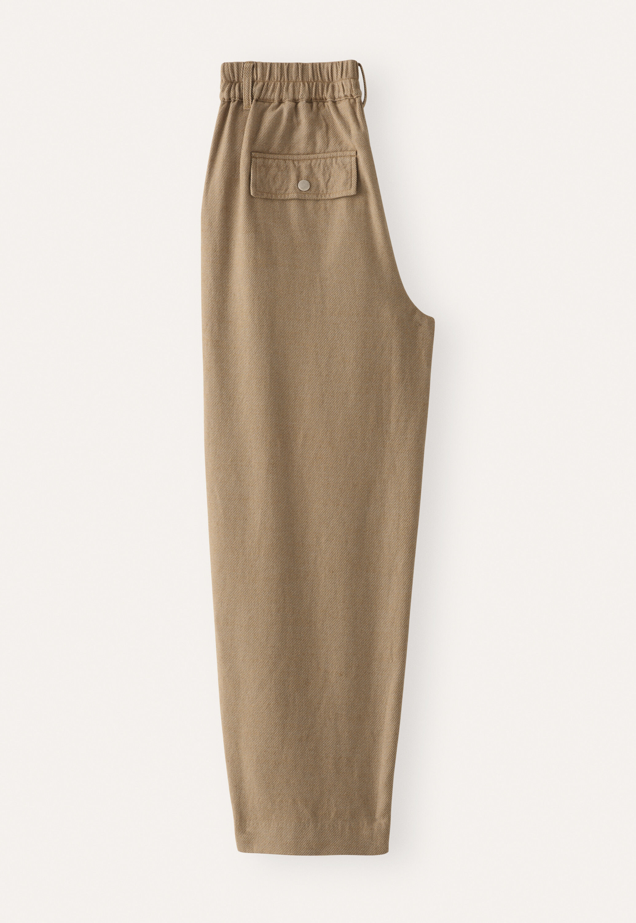 Tapered trousers, Camel grey, large