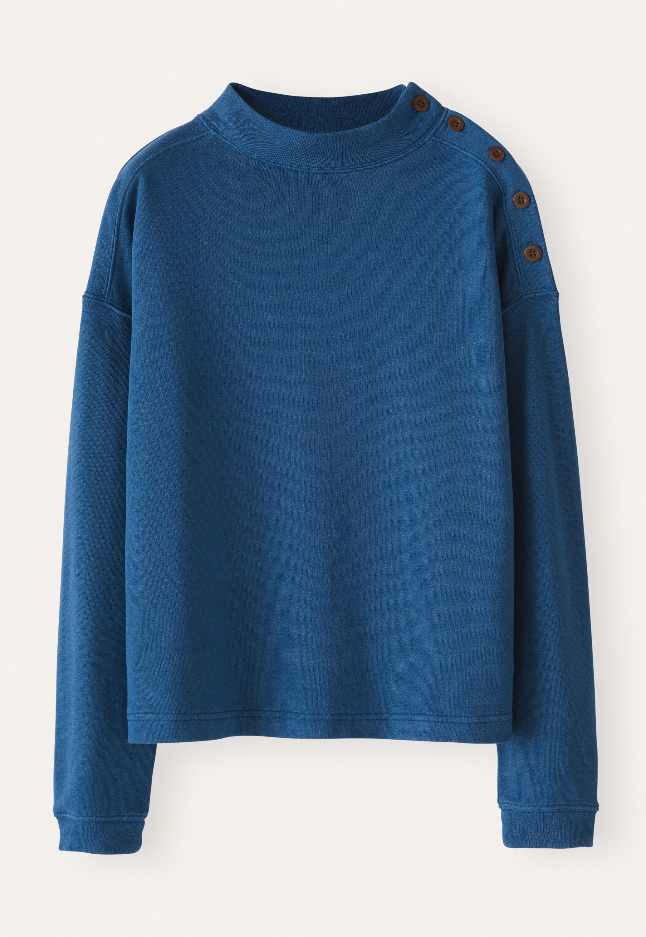 Button-shoulder top