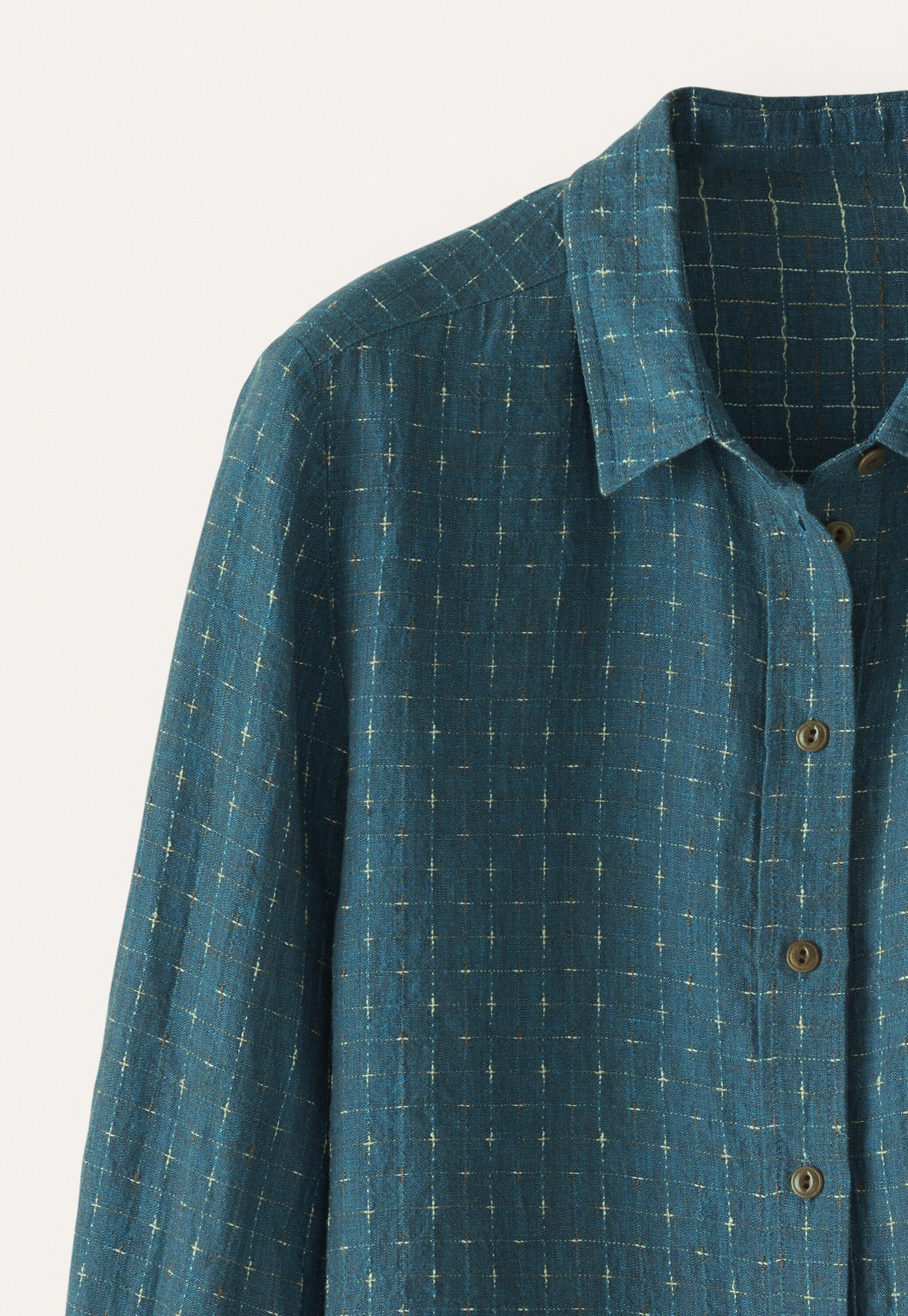 Cross-weave shirt