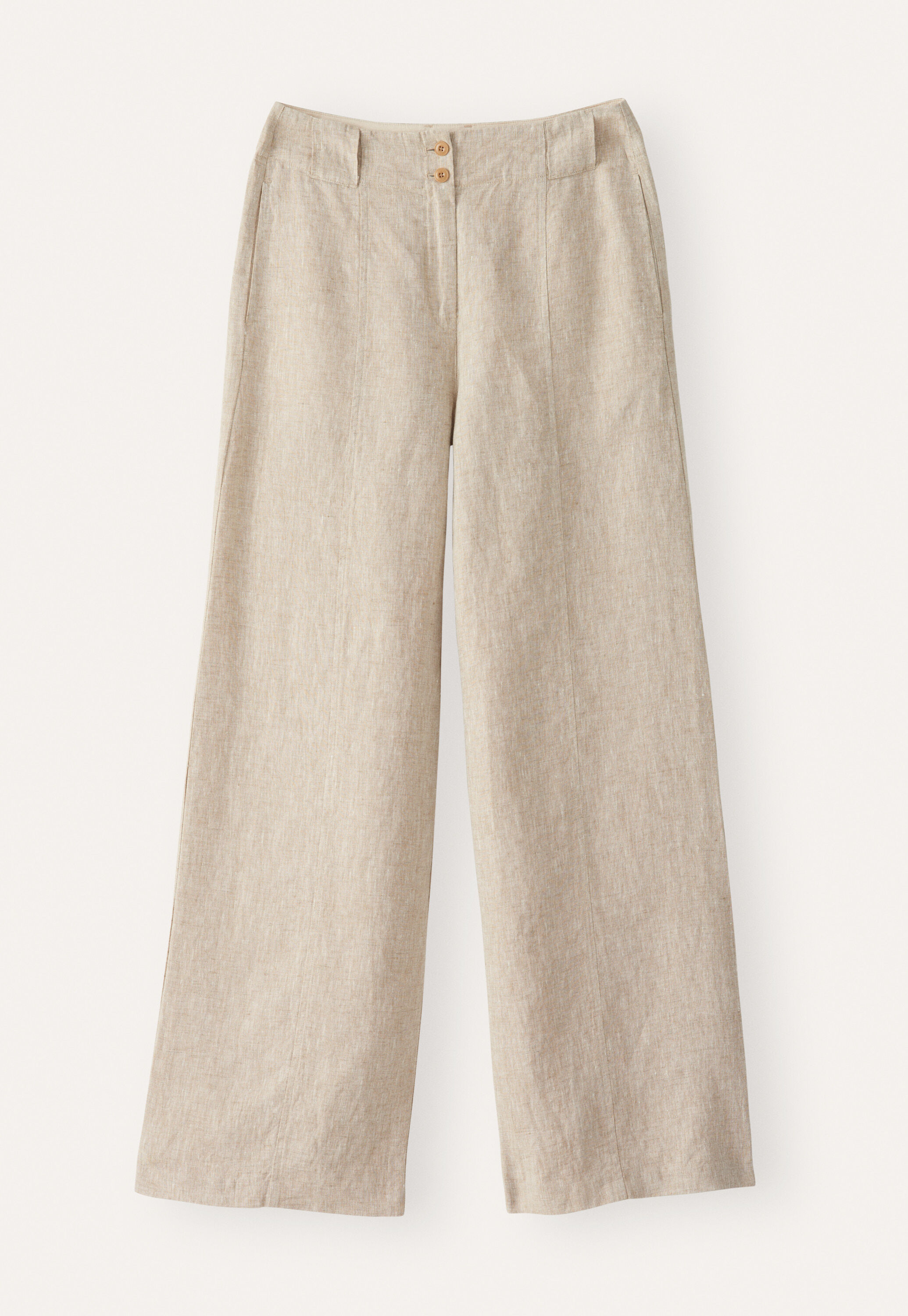 Front-seam trousers
