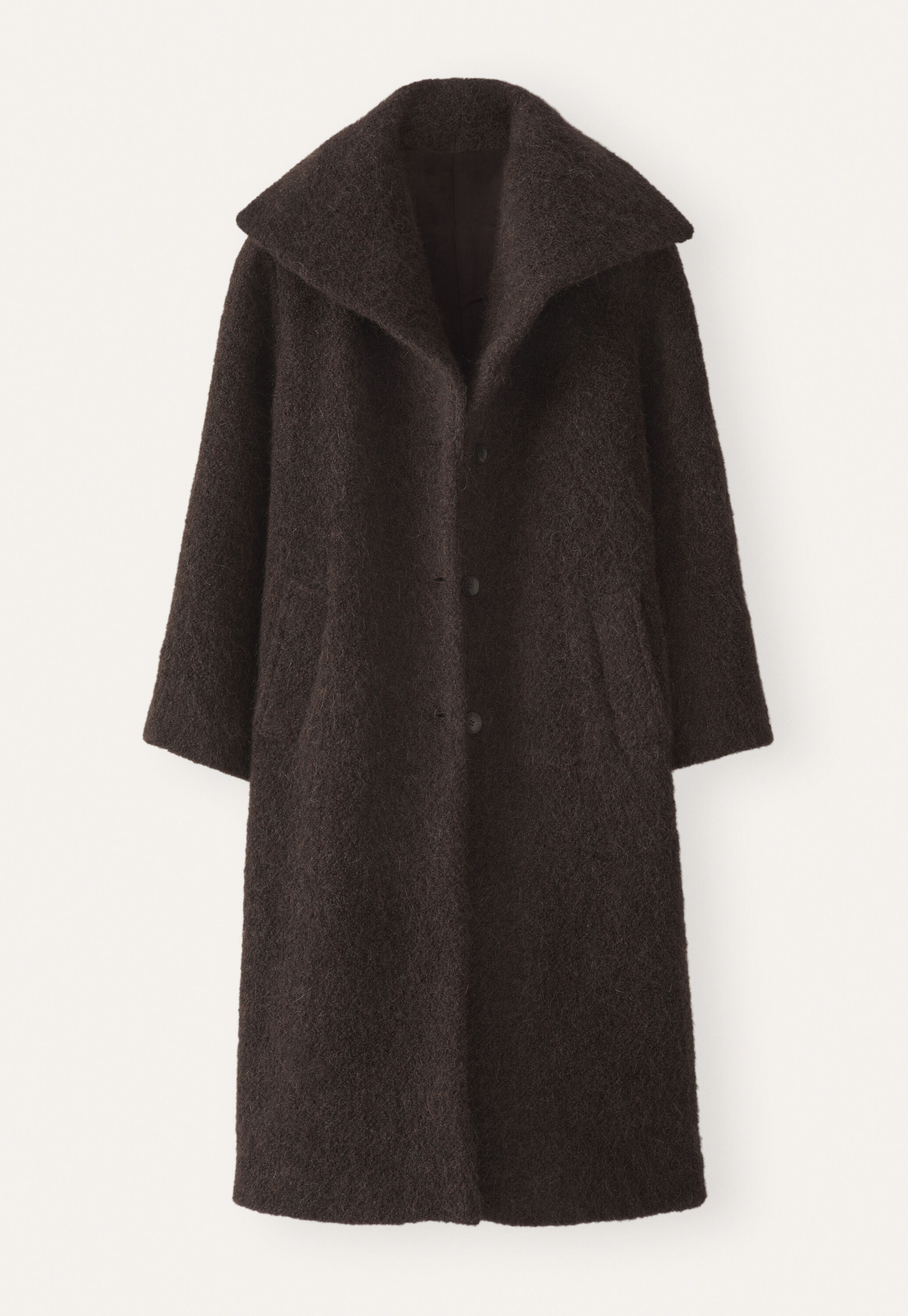 Boucl&eacute; coat