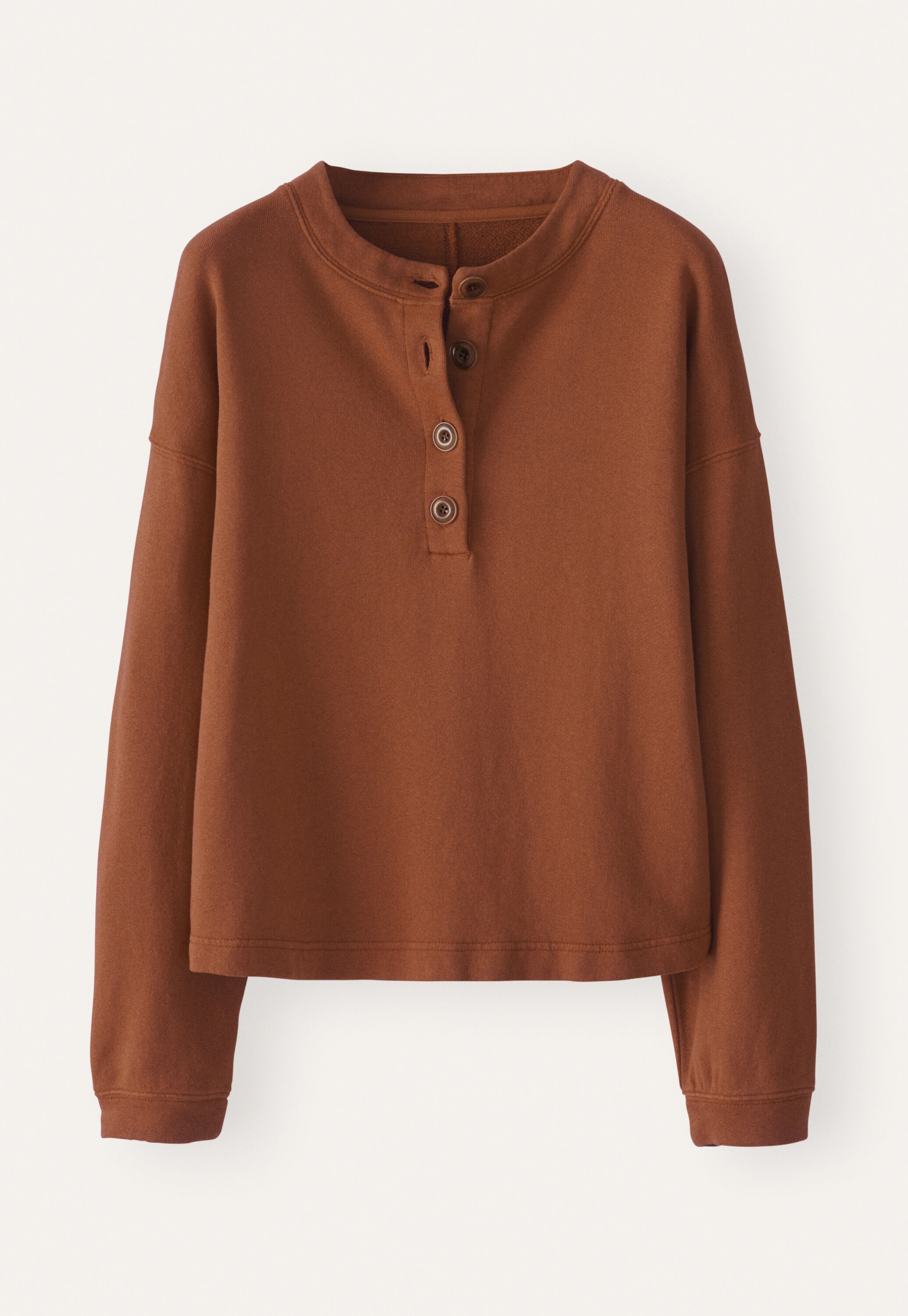 Button placket jersey top