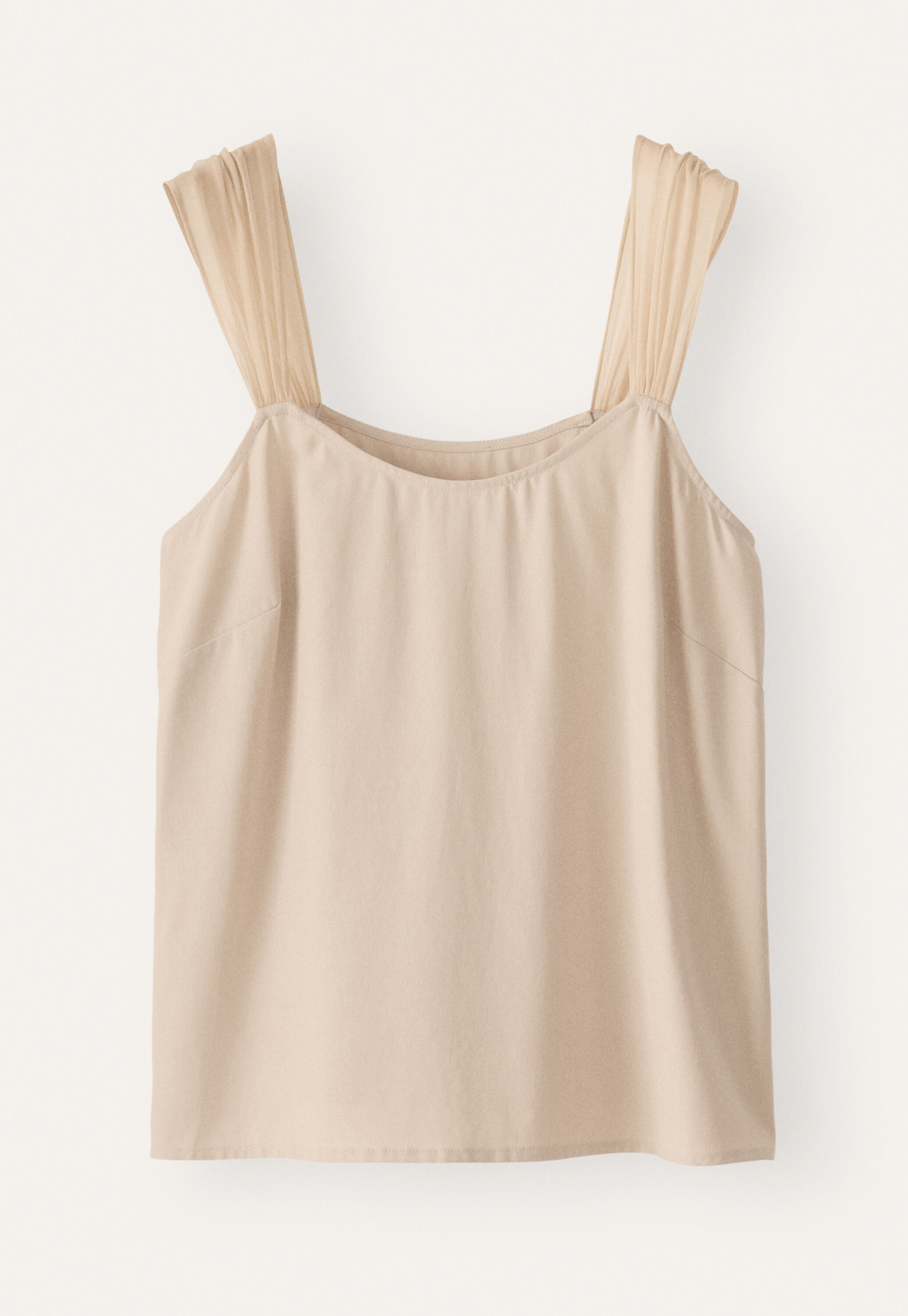 Chiffon strap camisole